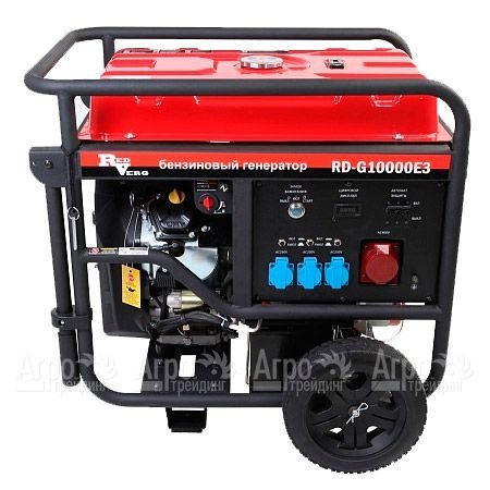 Бензогенератор RedVerg RD-G10000E3 9 кВт в Архангельске