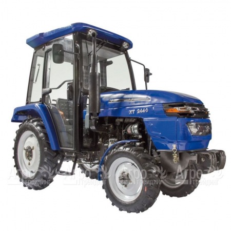 Садовый минитрактор Xingtai Синтай XT-244С с кабиной в Архангельске