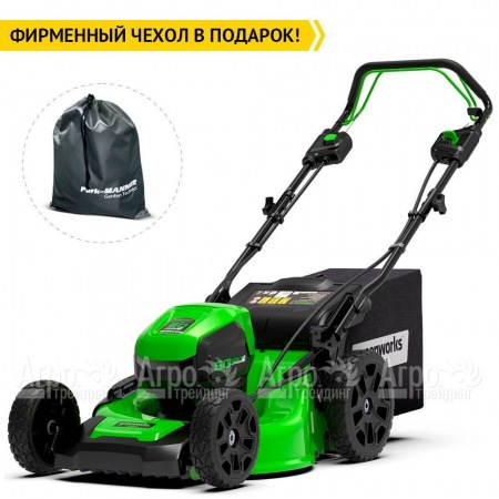 Газонокосилка аккумуляторная GreenWorks GD60LM46SP (без батареи и зарядного устройства)  в Архангельске