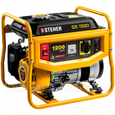 Бензогенератор Steher GS-1500 1 кВт в Архангельске