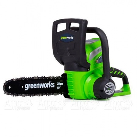 Аккумуляторная пила GreenWorks G40CS30II-12&quot; (без аккумулятора и зарядного устройства)  в Архангельске