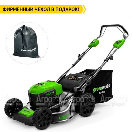 Газонокосилка аккумуляторная GreenWorks GD40LM46SPK6  в Архангельске