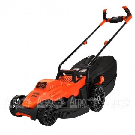 Газонокосилка электрическая Black+Decker BEMW461BH-QS в Архангельске