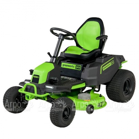 Садовый райдер аккумуляторный GreenWorks CrossoverT GC82LT107 в Архангельске