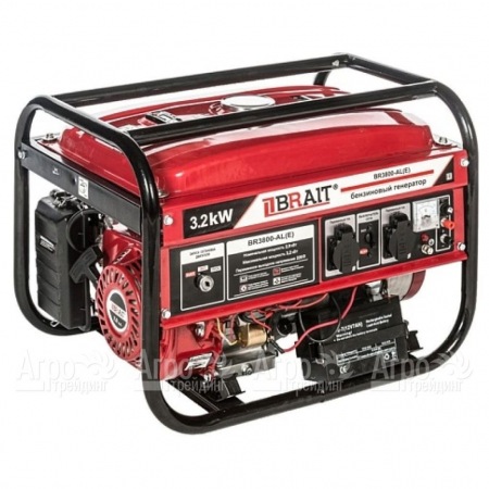 Бензогенератор Brait BR3800-CU 2.9 кВт в Архангельске
