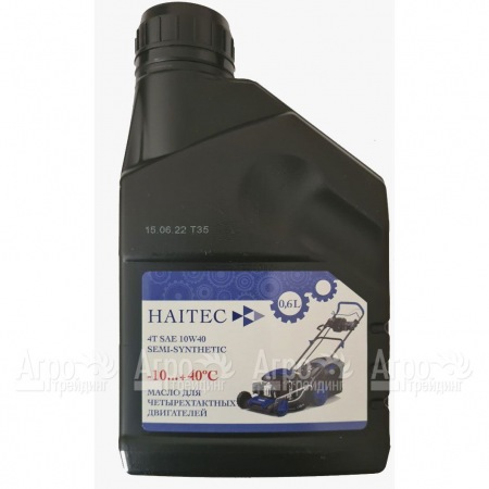 Масло полусинтетическое Haitec 4T 10w40 0.6 л для четырехтактных двигателей в Архангельске