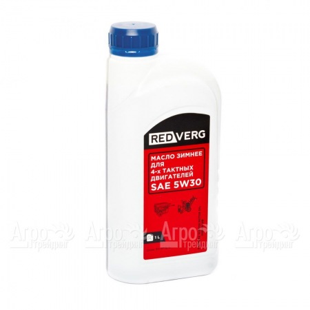Масло зимнее RedVerg SAE 5W30 1 л для 4-х тактных двигателей в Архангельске