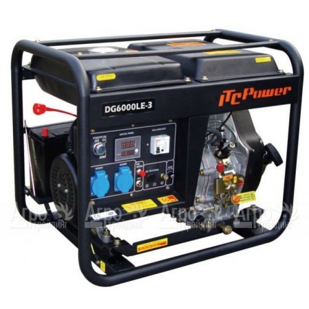 Дизельный генератор ITC Power DG6000LEK-3+ (дистанционный запуск+разъем для АВР) в Архангельске