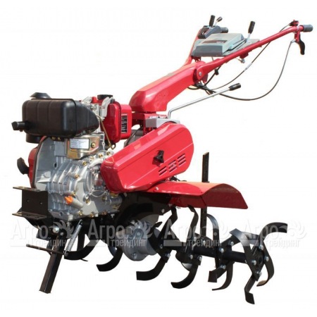 Мотоблок AgroStar AS 610 с двигателем AgroMotor 178 F 7 л.с. (с колесами 4х8) (фрезы в комплекте) в Архангельске