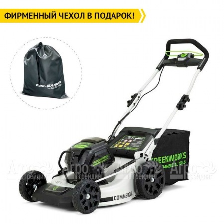 Газонокосилка аккумуляторная GreenWorks GC82LM51SP2 (без аккумулятора и зарядного устройства)  в Архангельске
