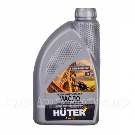 Полусинтетическое масло Huter 10W-40 1 л для 2-х тактных двигателей в Архангельске