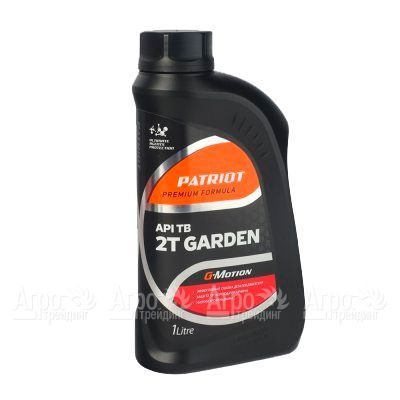Масло минеральное Patriot G-Motion 2Т Garden API TB 1 л для 2-х тактных двигателей в Архангельске
