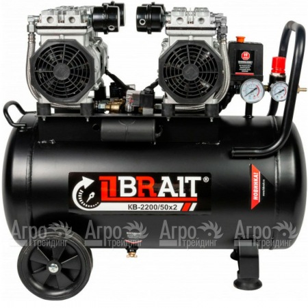 Компрессор безмаслянный Brait КB-2600/50Х2 в Архангельске