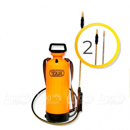 Помповый телескопический опрыскиватель Volpi Garden Telescopic 8l в Архангельске