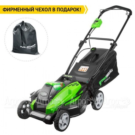 Газонокосилка аккумуляторная GreenWorks G40LM45K6  в Архангельске