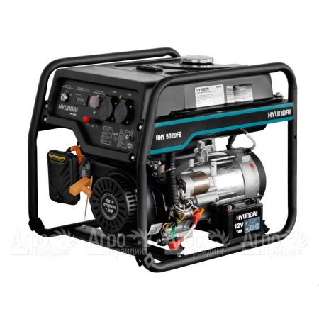 Бензогенератор Hyundai HHY 5020FE 4 кВт в Архангельске
