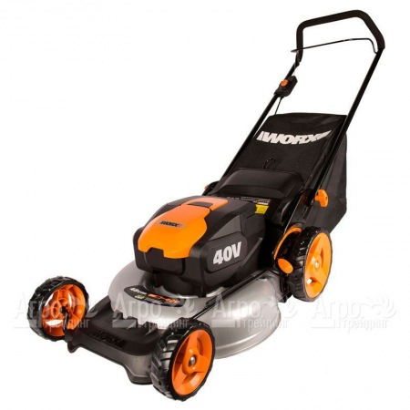 Газонокосилка аккумуляторная Worx WG751E в Архангельске