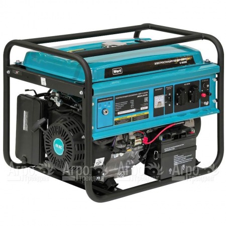 Бензогенератор Wert G 8000E (W0101.015.00) 6 кВт в Архангельске