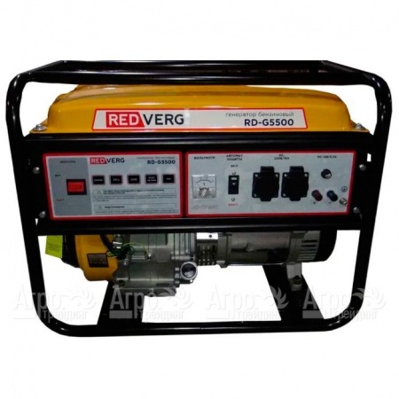 Бензогенератор RedVerg RD-G5500 5 кВт в Архангельске