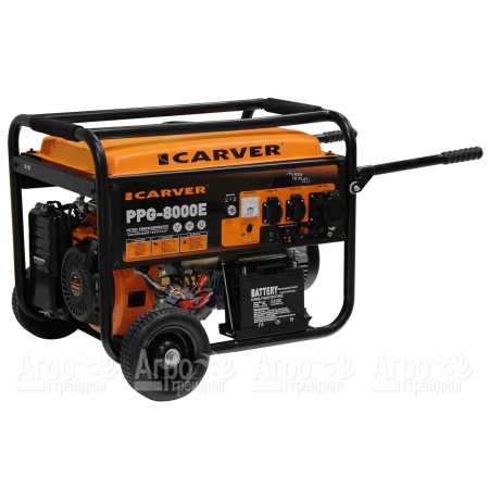 Бензогенератор Carver PPG-8000E 6 кВт в Архангельске
