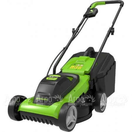 Газонокосилка аккумуляторная GreenWorks G24LM33K2 в Архангельске