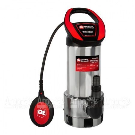 Дренажный насос Quattro Elementi Drenaggio 1100 F Inox в Архангельске
