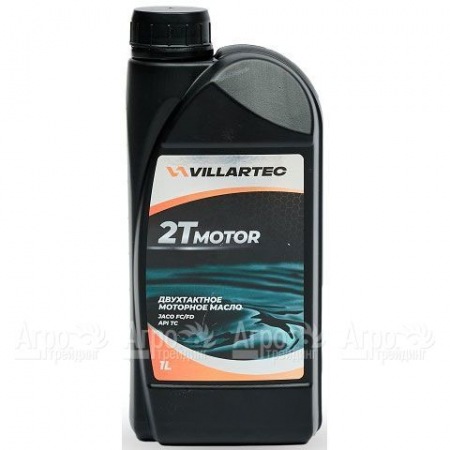 Масло моторное Villartec 2T Motor 1 л для 2-х тактных двигателей в Архангельске