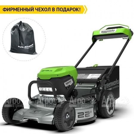 Газонокосилка аккумуляторная GreenWorks LM221S (без аккумулятора и зарядного устройства)  в Архангельске