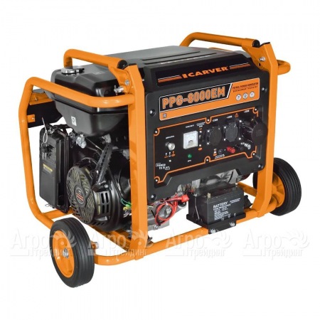 Бензогенератор Carver PPG-8000ЕM 6 кВт в Архангельске