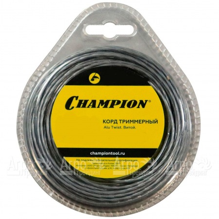 Корд триммерный Champion Alu Twist 3.0мм, 25м (витой)  в Архангельске