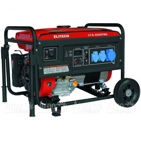 Бензогенератор Elitech СГБ 8000РМК 6 кВт  в Архангельске