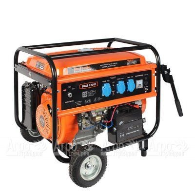 Бензогенератор Patriot Max Power SRGE-7200E 6 кВт   в Архангельске
