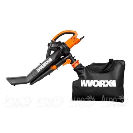 Воздуходувка-пылесос электрический Worx WG505E в Архангельске