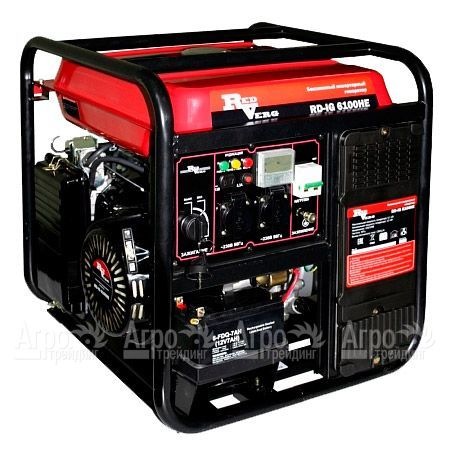 Инверторный генератор RedVerg RD-IG6100HE 5.5 кВт в Архангельске