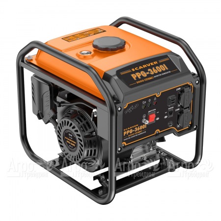 Бензогенератор инверторный Carver PPG-3600I 2.8 кВт в Архангельске