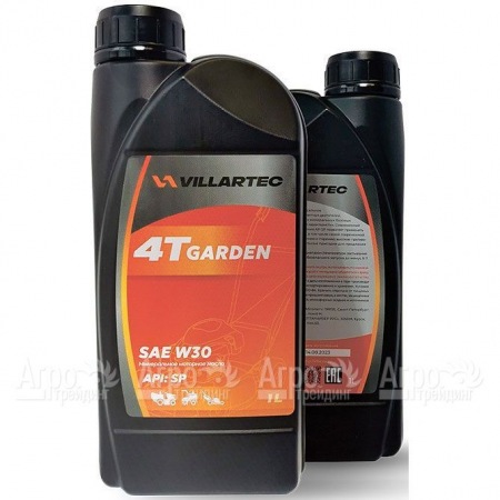 Масло моторное Villartec 4T Garden (SAE W30) 1 л для 4-х тактных двигателей в Архангельске