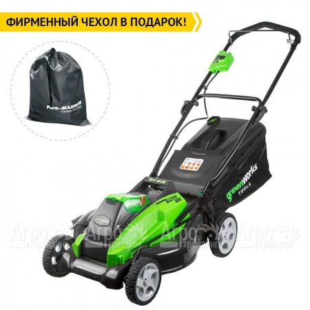 Газонокосилка аккумуляторная GreenWorks G40LM45K3 в Архангельске