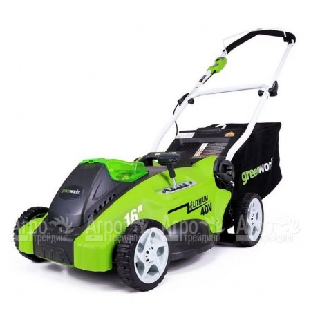 Газонокосилка аккумуляторная GreenWorks G-Max G40LM40 (без аккумулятора и зарядного устройства) в Архангельске