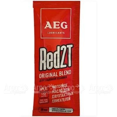 Масло минеральное AEG RED 2T Original blend API TC 20 мл для 2-х тактных двигателей в Архангельске