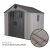 Пластиковый сарай LifeTime WoodLook 8х7.5 в Архангельске