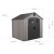 Пластиковый сарай LifeTime WoodLook 8х7.5 в Архангельске