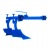 Плуг двухкорпусный регулируемый 220 для Garden Scout (Скаут) GS 81 D, GS 81 DE, GS 101 D, GS 101 DE, GS 15 DE в Архангельске