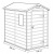 Пластиковый сарай Keter Manor 4x6 в Архангельске