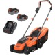 Газонокосилка аккумуляторная Black+Decker BCMW33184L2 в Архангельске