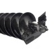 Шнек двухзаходный Patriot D 100B для грунта, длина 800 мм, сменные ножи в Архангельске