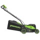 Газонокосилка аккумуляторная GreenWorks GD24X2LM361 2х4 Ач в Архангельске