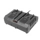 Комплект WA3611 20V: 2 аккумулятора 4Ач и двойное зарядное устройство 2А для аккумуляторной техники Worx в Архангельске