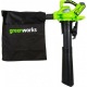 Воздуходувка аккумуляторная GreenWorks GD40BV (без аккумулятора и зарядного устройства) в Архангельске