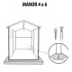 Пластиковый сарай Keter Manor 4x6 в Архангельске