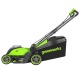Газонокосилка аккумуляторная GreenWorks GD40LM411 (без аккумулятора и зарядного устройства) в Архангельске